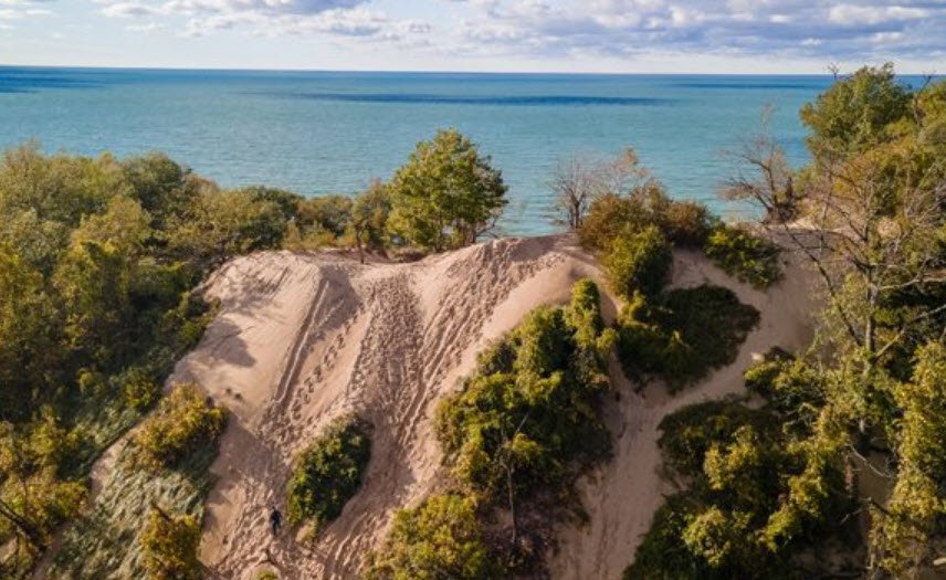 Van Buren State Park, Michigan, USA